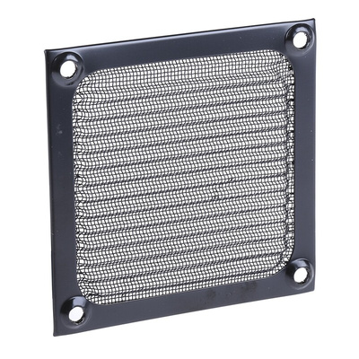 RS PRO Fan Filter for 92mm Fans, Aluminium, Stainless Steel Filter, 92 x 92mm