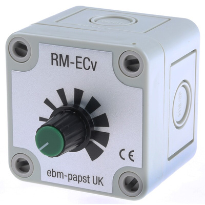 ebm-papst Fan Speed Controller for Use with ebm-papst EC Fans, 10 V dc, Infinitely Variable