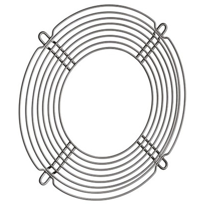 ebm-papst LZ32-7 Series Steel Finger Guard for 80mm Fans, 71.5mm Hole Spacing, 71.5 x 79.8mm