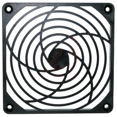 ebm-papst LZ30P Series Plastic Finger Guard for 119 x 119mm Fans, 104.8mm Hole Spacing, 127 x 127mm