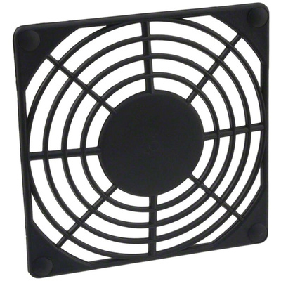 ebm-papst LZ32-3 Series Plastic Finger Guard for 80mm Fans, 71.5mm Hole Spacing, 80 x 80mm