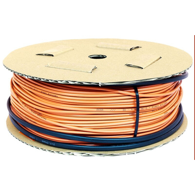 RS PRO Underfloor Heating Trace Heating Cable, 17W/m, 240V ac, Maximum of +200 °C, 23.5m
