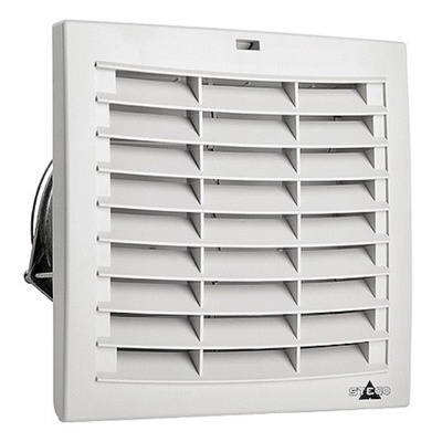 STEGO Filter Fan Plus FPO Series Fan Filter, Synthetic Fibre Filter, 176 x 176mm