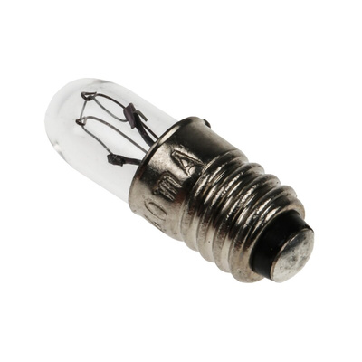 RS PRO E5 Indicator Light, Clear, 28 V, 40 mA, 4000h