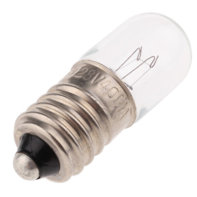 RS PRO E10 Indicator Light, Clear, 28 V, 40 mA, 4000h