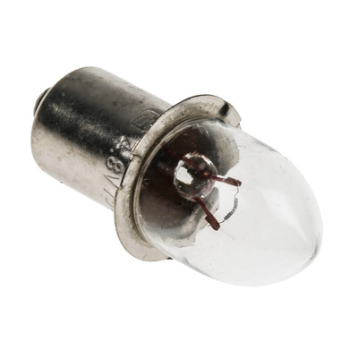 RS PRO P13.5s Indicator Light, Clear, 4.8 V, 750 mA, 15h