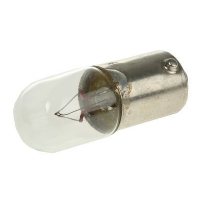 RS PRO BA9s Indicator Light, Clear, 12 V, 183 mA, 3000h