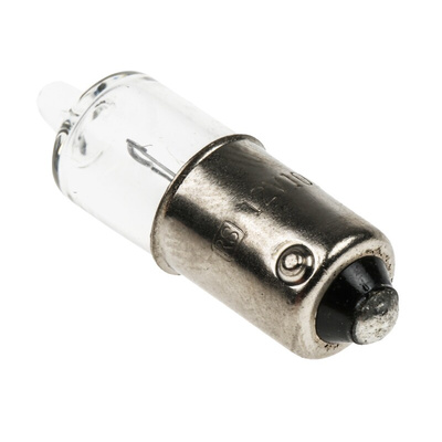 RS PRO BA9s Indicator Light, Clear, 12 V, 833 mA, 250h