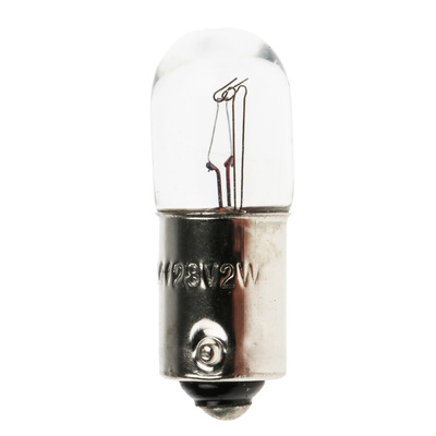 RS PRO BA9s Indicator Light, Clear, 24 → 28 V, 71/83 mA, 25000h