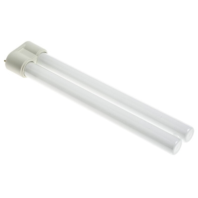 2G11 Twin Tube Shape CFL Bulb, 18 W, 3000K, Warm White Colour Tone