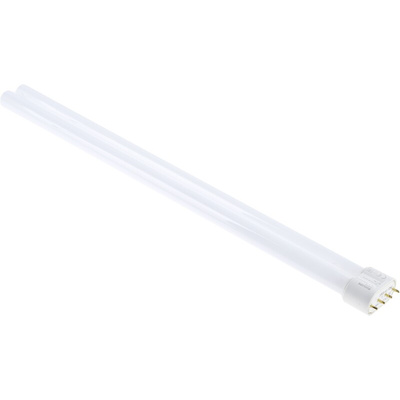 2G11 Twin Tube Shape CFL Bulb, 36 W, 4000K, Cool White Colour Tone