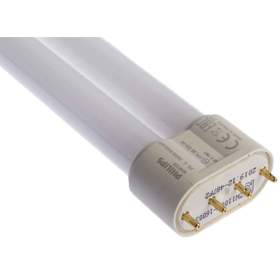 2G11 Twin Tube Shape CFL Bulb, 36 W, 4000K, Cool White Colour Tone