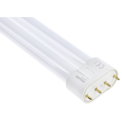 2G11 Twin Tube Shape CFL Bulb, 40 W, 4000K, Cool White Colour Tone