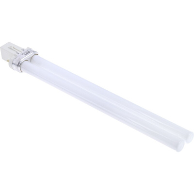 G23 Twin Tube Shape CFL Bulb, 11 W, 2700K, Warm White Colour Tone