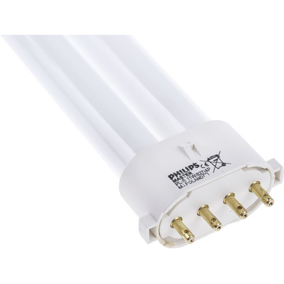 2G7 Twin Tube Shape CFL Bulb, 11 W, 2700K, Warm White Colour Tone