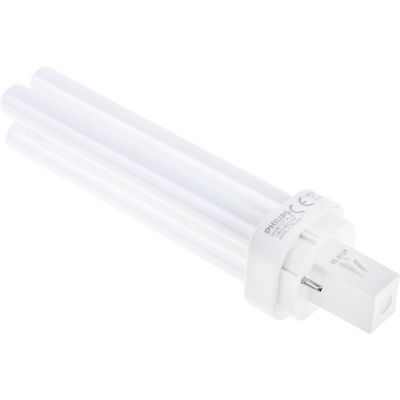 G24d-2 2D Shape CFL Bulb, 18 W, 2700K, Warm White Colour Tone