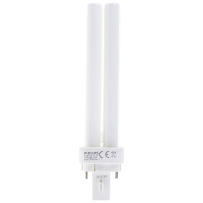G24d-2 2D Shape CFL Bulb, 18 W, 2700K, Warm White Colour Tone
