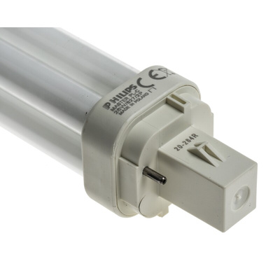 G24d-3 2D Shape CFL Bulb, 26 W, 2700K, Warm White Colour Tone