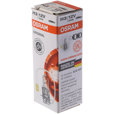 Osram 55 W Halogen Car Bulb PK22s, 12 V, 11.5mm