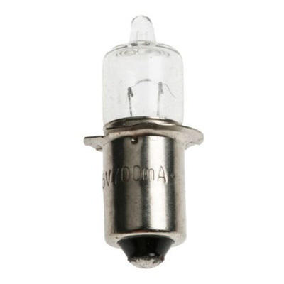 Orbitec 4.42 W Clear Halogen Bulb P13.5s, Mini Candle, 5.2 V, 9.5mm
