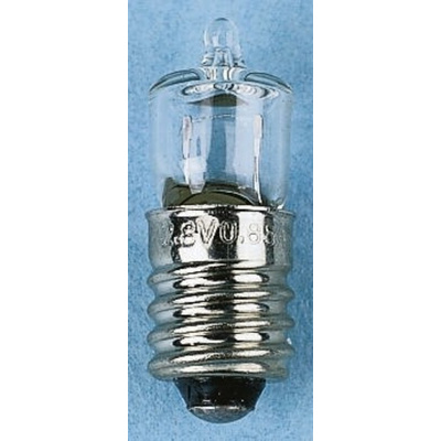 Orbitec 3.4 W Clear Halogen Bulb E10, Mini Candle, 4 V, 9.5mm