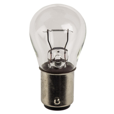 RS PRO BA15d Automotive Incandescent Lamp, Clear, 24 V