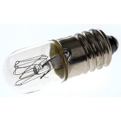 RS PRO E10 Indicator Light, Clear, 240 V, 13 mA, 1000h