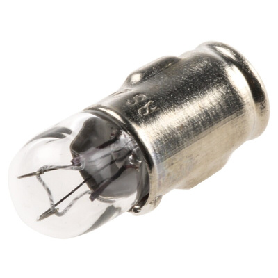 RS PRO BA7s Indicator Light, Clear, 24 V, 125 mA, 5000h