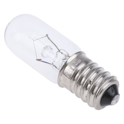 RS PRO E14 Indicator Light, Clear, 24 V, 200 mA, 3000h