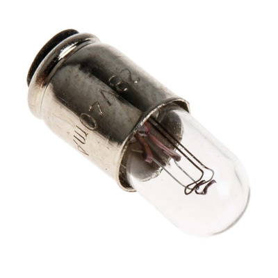 RS PRO Midget Groove Indicator Light, Clear, 28 V, 40 mA, 10000h