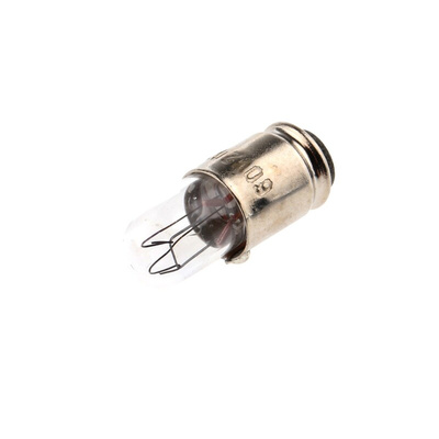 RS PRO Midget Groove Indicator Light, Clear, 60 V, 20 mA, 5000h