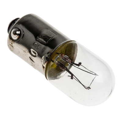 RS PRO BA9s Indicator Light, Clear, 30 V, 70 mA, 5000h
