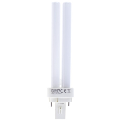 G24d-2 Quad Tube Shape CFL Bulb, 18 W, 4000K, Cool White Colour Tone