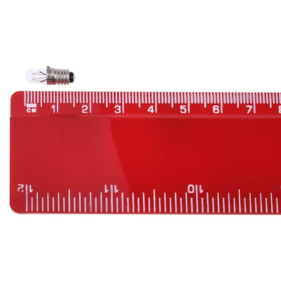 RS PRO E5 Indicator Light, Clear, 24 V, 40 mA, 7000h