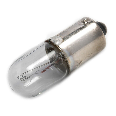RS PRO BA9s Indicator Light, Clear, 50 V, 50 mA, 5000h