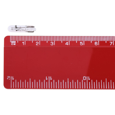 RS PRO Wedge Indicator Light, Clear, 24 V, 40 mA, 10000h