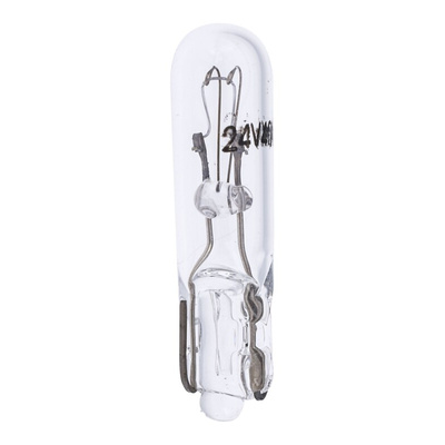 RS PRO Wedge Indicator Light, Clear, 24 V, 40 mA, 10000h