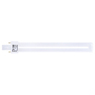 G23 DULUX S Twin Tube Shape CFL Bulb, 11 W, 4000K, Cool White Colour Tone