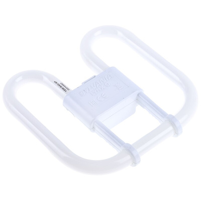 GR10q 2D Shape CFL Bulb, 16 W, 4000K, Cool White Colour Tone