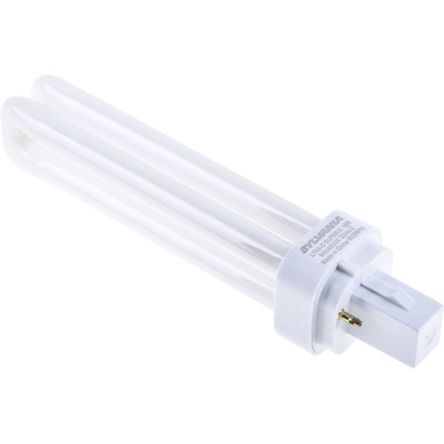 G24d-2 Stick Shape CFL Bulb, 18 W, 4000K, Cool White Colour Tone