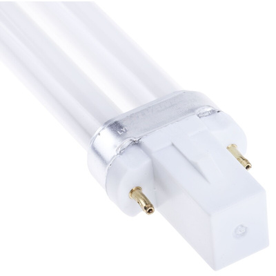 G23 U Tube Shape CFL Bulb, 7 W, 4000K, Cool White Colour Tone