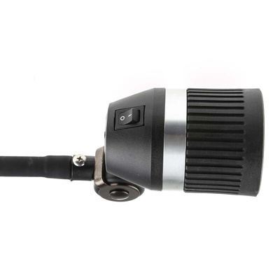 RS PRO LED Machine Light, 100 → 277 V ac, 3 W, Flexible Neck, 520mm Arm Length