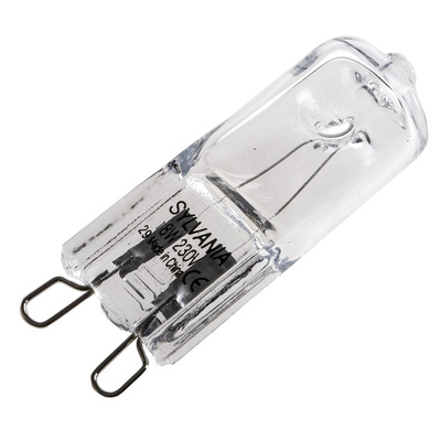 Sylvania 18 W Halogen Capsule Bulb G9, 230 V, 14mm