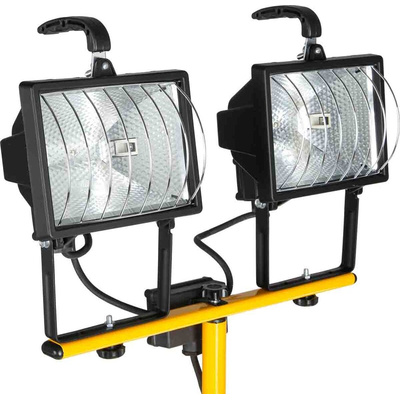 RS PRO Halogen Work Light Type E - Schuko Plug, 400 W, 220 → 240 V