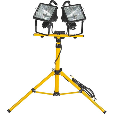 RS PRO Halogen Work Light Type E - Schuko Plug, 400 W, 220 → 240 V