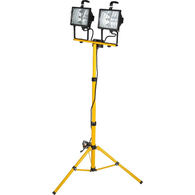 RS PRO Halogen Work Light Type E - Schuko Plug, 400 W, 220 → 240 V