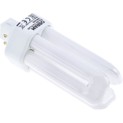 GX24q DULUX Triple Tube Shape CFL Bulb, 18 W, 4000K, Cool White Colour Tone