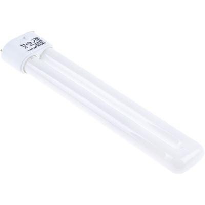 2G11 DULUX Quad Tube Shape CFL Bulb, 18 W, 3000K, Warm White Colour Tone