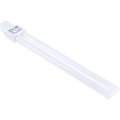 G23 DULUX Quad Tube Shape CFL Bulb, 11 W, 3000K, Warm White Colour Tone