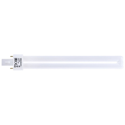 G23 DULUX Quad Tube Shape CFL Bulb, 11 W, 3000K, Warm White Colour Tone